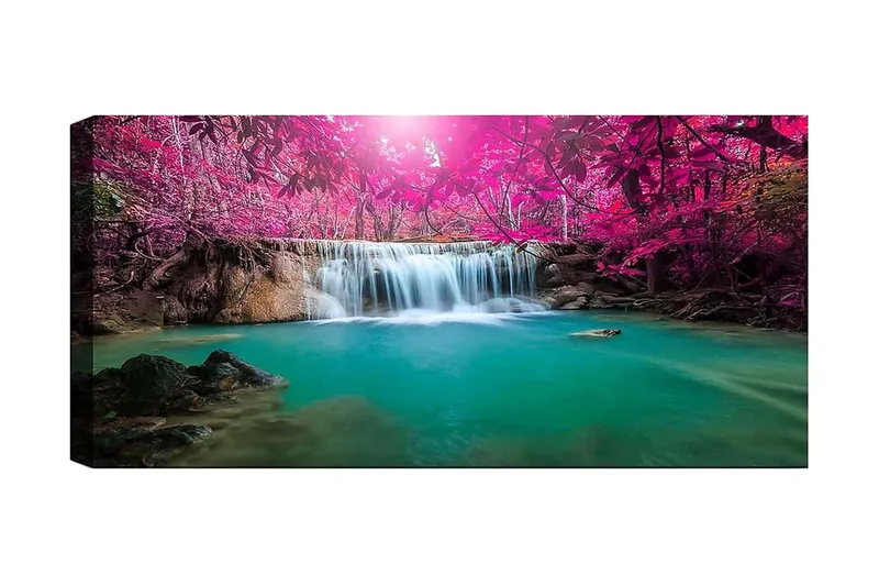 Canvastavla YTY Landscape & Nature Flerfärgad - 120x50 cm - Inredning & dekor - Tavlor & konst - Canvastavla