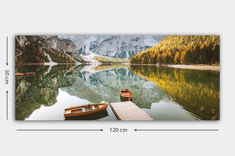 Canvastavla YTY Landscape & Nature Flerfärgad - 120x50 cm - Inredning & dekor - Tavlor & konst - Canvastavla