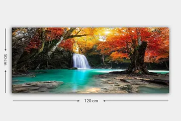 Canvastavla YTY Landscape & Nature Flerfärgad - 120x50 cm - Inredning & dekor - Tavlor & konst - Canvastavla