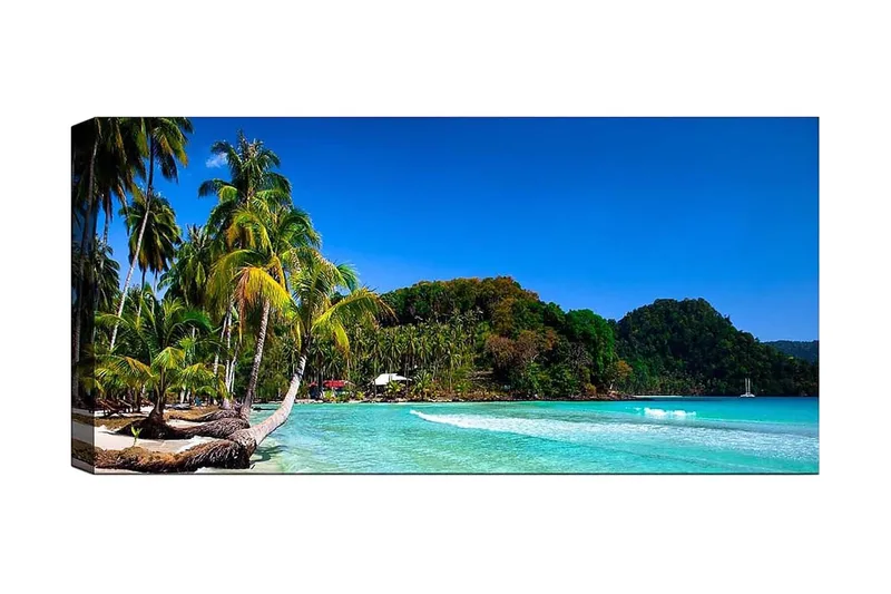 Canvastavla YTY Landscape & Nature Flerfärgad, 120x50 cm