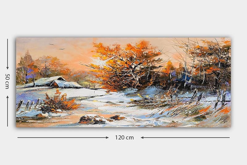 Canvastavla YTY Landscape & Nature Flerfärgad - 120x50 cm - Inredning & dekor - Tavlor & konst - Canvastavla