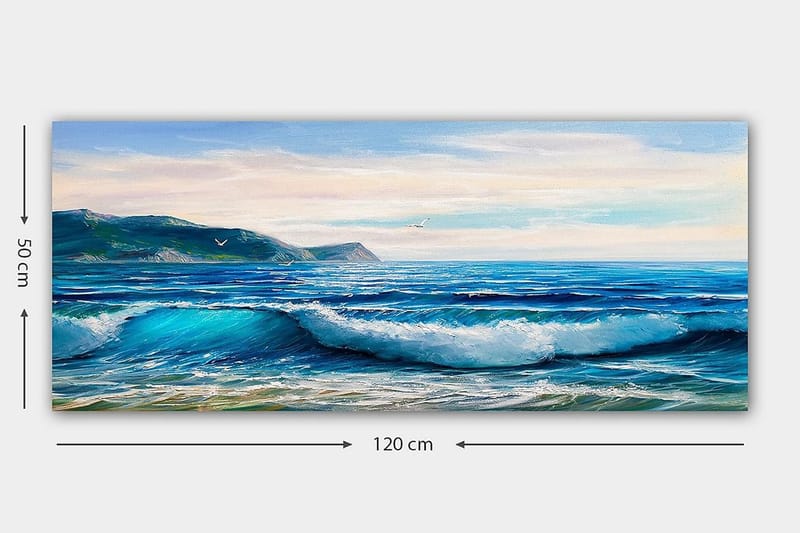 Canvastavla YTY Landscape & Nature Flerfärgad - 120x50 cm - Inredning & dekor - Tavlor & konst - Canvastavla