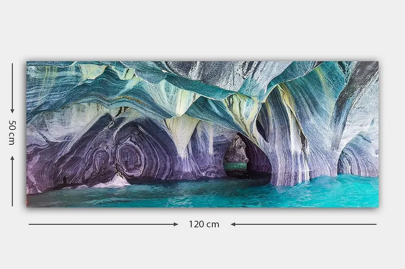 Canvastavla YTY Landscape & Nature Flerfärgad - 120x50 cm - Inredning & dekor - Tavlor & konst - Canvastavla