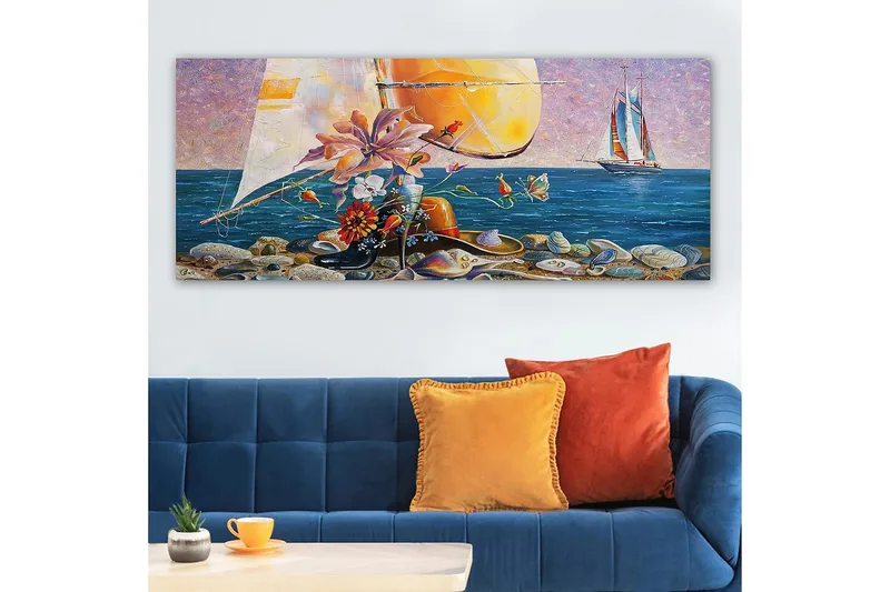 Canvastavla YTY Landscape & Nature Flerfärgad - 120x50 cm - Inredning & dekor - Tavlor & konst - Canvastavla