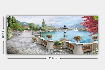 Canvastavla YTY Landscape & Nature Flerfärgad - 120x50 cm - Inredning & dekor - Tavlor & konst - Canvastavla