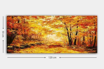 Canvastavla YTY Landscape & Nature Flerfärgad - 120x50 cm - Inredning & dekor - Tavlor & konst - Canvastavla