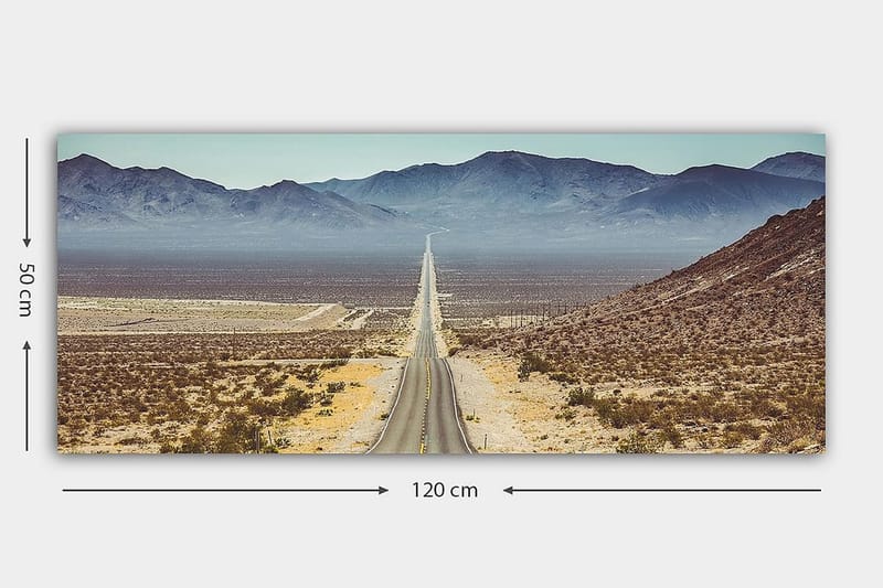 Canvastavla YTY Landscape & Nature Flerfärgad - 120x50 cm - Inredning & dekor - Tavlor & konst - Canvastavla