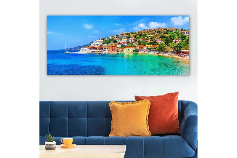 Canvastavla YTY Landscape & Nature Flerfärgad - 120x50 cm - Inredning & dekor - Tavlor & konst - Canvastavla