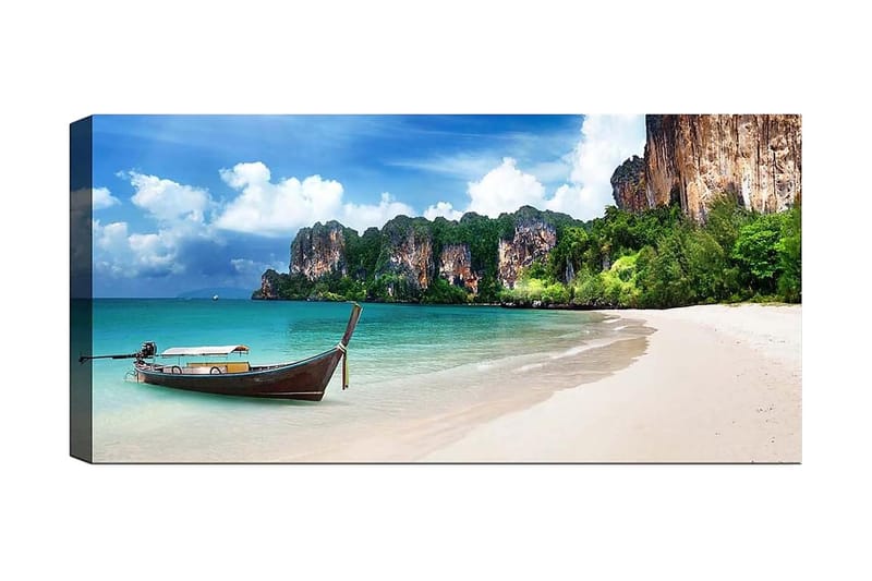CANVASTAVLA YTY Nautical & Beach Flerfärgad 120x50 cm - Inredning & dekor - Tavlor & konst - Canvastavla