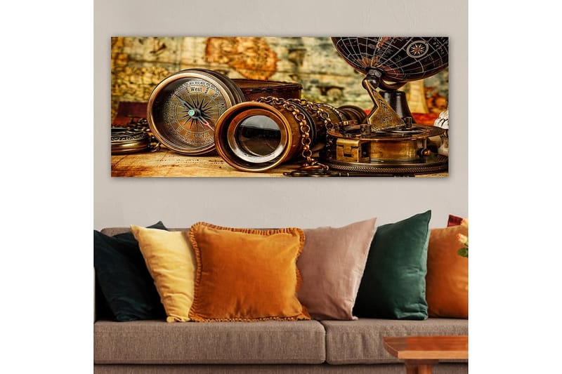 CANVASTAVLA YTY Nautical & Beach Flerfärgad 120x50 cm - Inredning & dekor - Tavlor & konst - Canvastavla