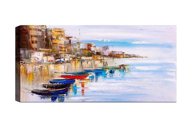 CANVASTAVLA YTY Nautical & Beach Flerfärgad 120x50 cm - Inredning & dekor - Tavlor & konst - Canvastavla
