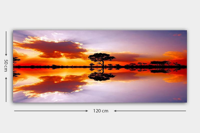 CANVASTAVLA YTY Nautical & Beach Flerfärgad 120x50 cm - Inredning & dekor - Tavlor & konst - Canvastavla