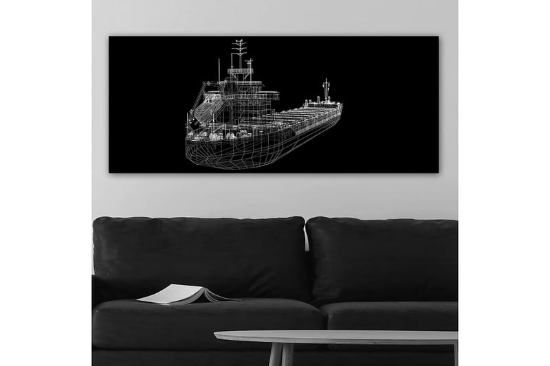 CANVASTAVLA YTY Nautical & Beach Flerfärgad 120x50 cm - Inredning & dekor - Tavlor & konst - Canvastavla
