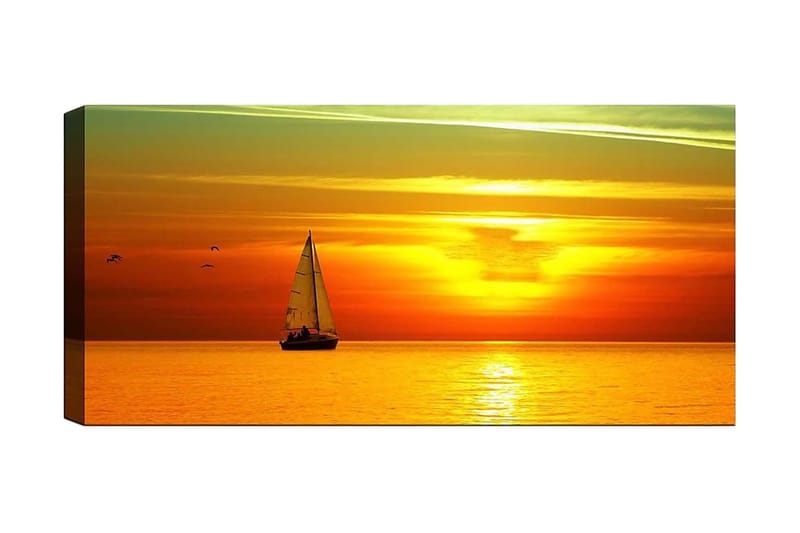 CANVASTAVLA YTY Nautical & Beach Flerfärgad 120x50 cm - Inredning & dekor - Tavlor & konst - Canvastavla