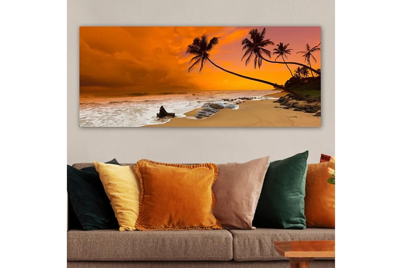 CANVASTAVLA YTY Nautical & Beach Flerfärgad 120x50 cm - Inredning & dekor - Tavlor & konst - Canvastavla