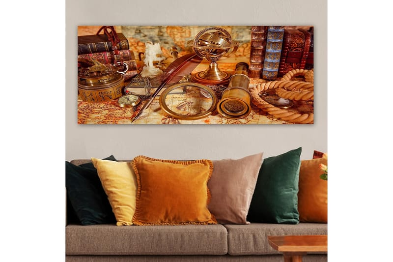 CANVASTAVLA YTY Nautical & Beach Flerfärgad 120x50 cm - Inredning & dekor - Tavlor & konst - Canvastavla
