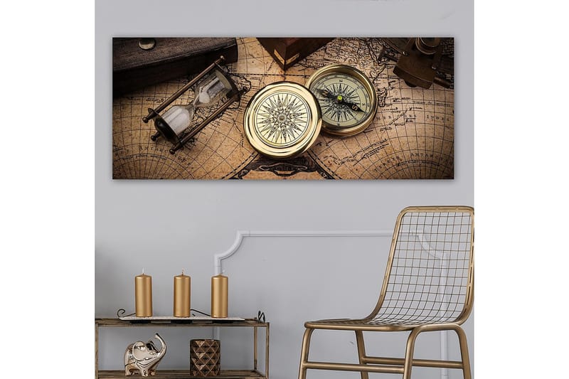 CANVASTAVLA YTY Nautical & Beach Flerfärgad 120x50 cm - Inredning & dekor - Tavlor & konst - Canvastavla