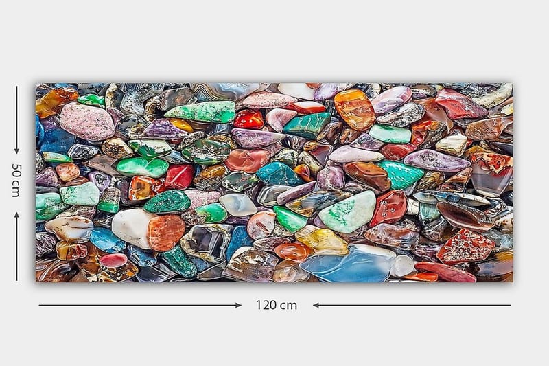 Canvastavla YTY Nautical & Beach Flerfärgad - 120x50 cm - Inredning & dekor - Tavlor & konst - Canvastavla