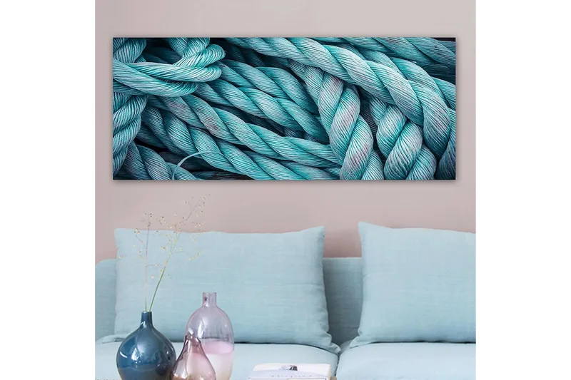 Canvastavla YTY Nautical & Beach Flerfärgad - 120x50 cm - Inredning & dekor - Tavlor & konst - Canvastavla