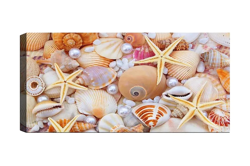 Canvastavla YTY Nautical & Beach Flerfärgad - 120x50 cm - Inredning & dekor - Tavlor & konst - Canvastavla