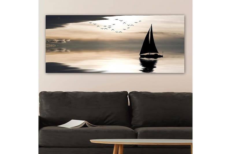 Canvastavla YTY Nautical & Beach Flerfärgad - 120x50 cm - Inredning & dekor - Tavlor & konst - Canvastavla
