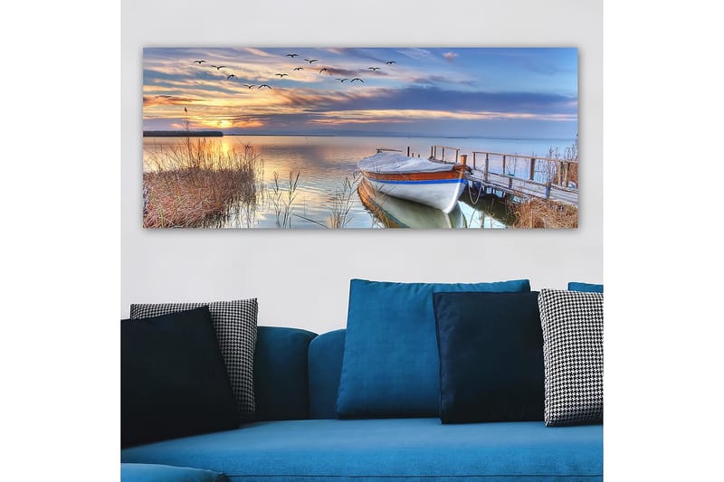 Canvastavla YTY Nautical & Beach Flerfärgad - 120x50 cm - Inredning & dekor - Tavlor & konst - Canvastavla