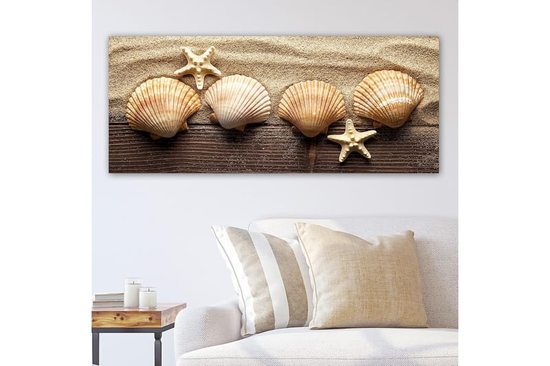 Canvastavla YTY Nautical & Beach Flerfärgad - 120x50 cm - Inredning & dekor - Tavlor & konst - Canvastavla