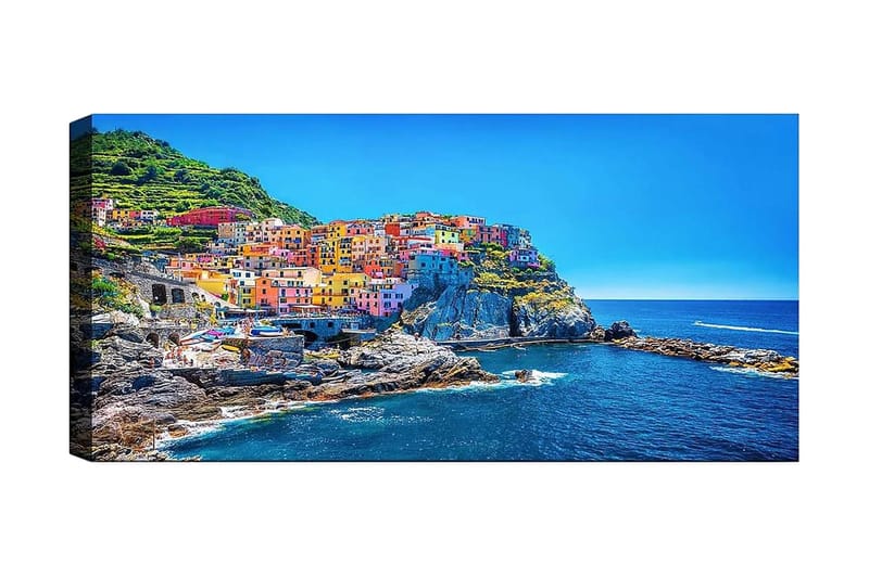 Canvastavla YTY Nautical & Beach Flerfärgad - 120x50 cm - Inredning & dekor - Tavlor & konst - Canvastavla