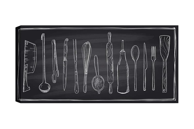 CANVASTAVLA YTY Object Flerfärgad 120x50 cm - Inredning & dekor - Tavlor & konst - Canvastavla