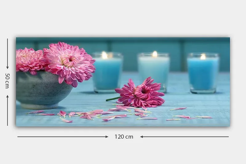 Canvastavla YTY Object Flerfärgad - 120x50 cm - Inredning & dekor - Tavlor & konst - Canvastavla