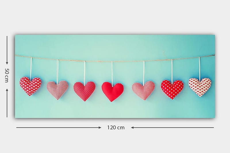 Canvastavla YTY Object Flerfärgad - 120x50 cm - Inredning & dekor - Tavlor & konst - Canvastavla