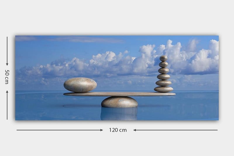 Canvastavla YTY Object Flerfärgad - 120x50 cm - Inredning & dekor - Tavlor & konst - Canvastavla