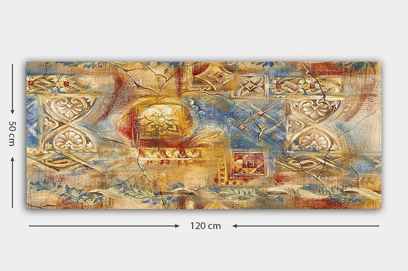 CANVASTAVLA YTY Oriental Flerfärgad 120x50 cm - Inredning & dekor - Tavlor & konst - Canvastavla