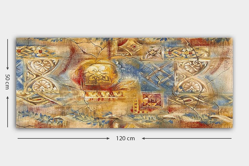 CANVASTAVLA YTY Oriental Flerfärgad 120x50 cm - Canvastavla