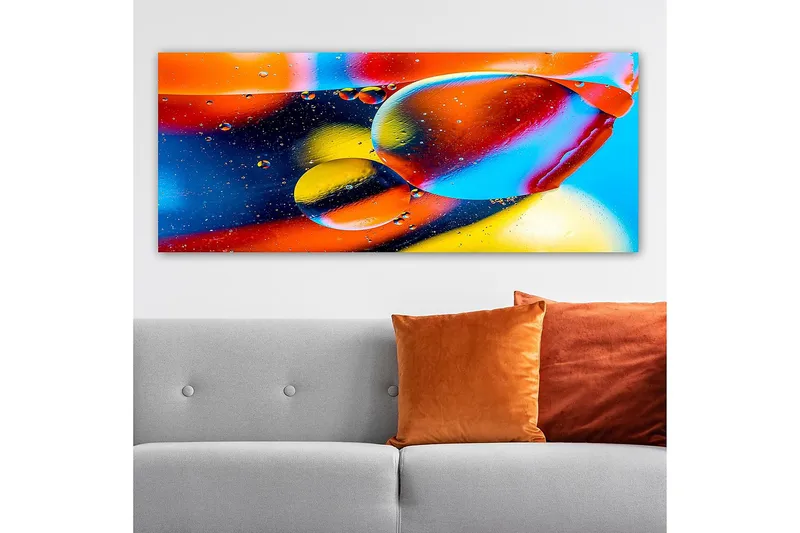 Canvastavla YTY Outer Space Flerfärgad - 120x50 cm - Inredning & dekor - Tavlor & konst - Canvastavla