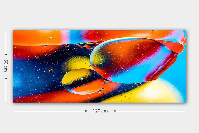 CANVASTAVLA YTY Outer Space Flerfärgad 120x50 cm - Inredning & dekor - Tavlor & konst - Canvastavla