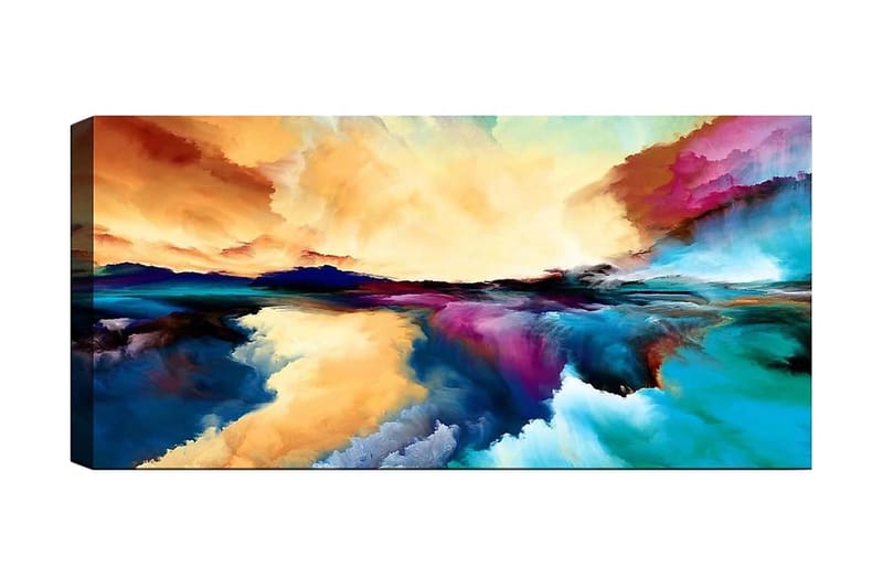 CANVASTAVLA YTY Outer Space Flerfärgad 120x50 cm - Inredning & dekor - Tavlor & konst - Canvastavla