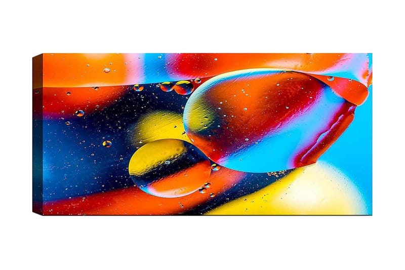 Canvastavla YTY Outer Space Flerfärgad, 120x50 cm