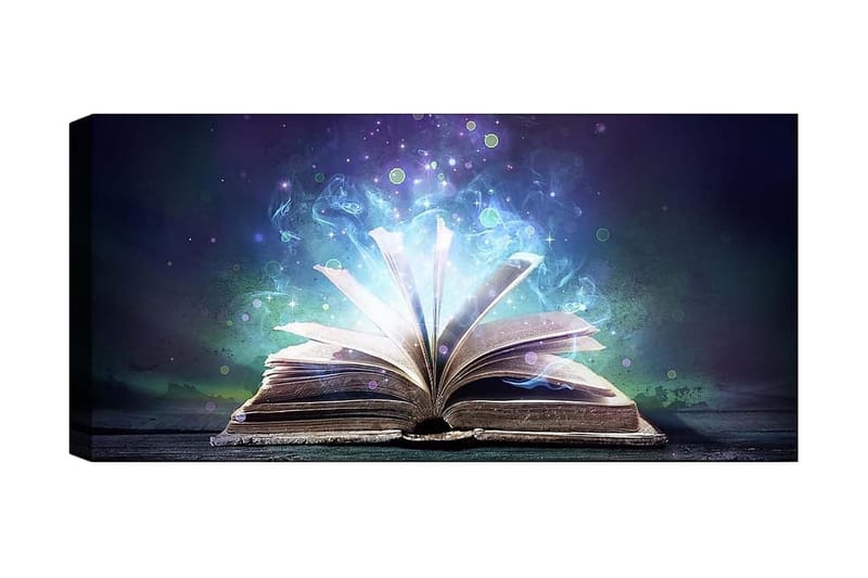 CANVASTAVLA YTY Reading and Literature Flerfärgad 120x50 cm - Inredning & dekor - Tavlor & konst - Canvastavla