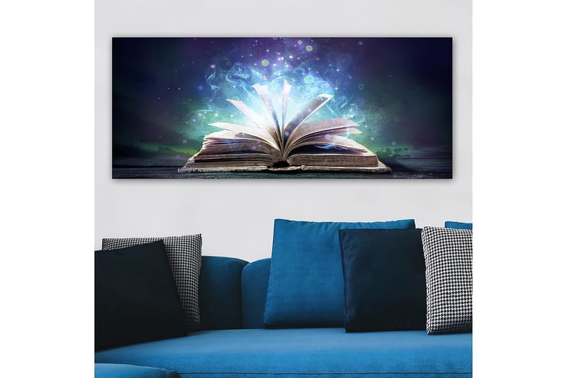 CANVASTAVLA YTY Reading and Literature Flerfärgad 120x50 cm - Inredning & dekor - Tavlor & konst - Canvastavla