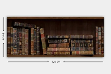 Canvastavla YTY Reading and Literature Flerfärgad - 120x50 cm - Inredning & dekor - Tavlor & konst - Canvastavla