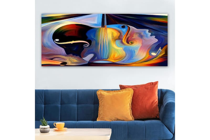 CANVASTAVLA YTY Spiritual Flerfärgad 120x50 cm - Inredning & dekor - Tavlor & konst - Canvastavla