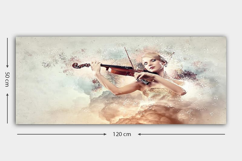 CANVASTAVLA YTY Spiritual Flerfärgad 120x50 cm - Inredning & dekor - Tavlor & konst - Canvastavla