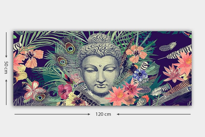CANVASTAVLA YTY Spiritual Flerfärgad 120x50 cm - Inredning & dekor - Tavlor & konst - Canvastavla