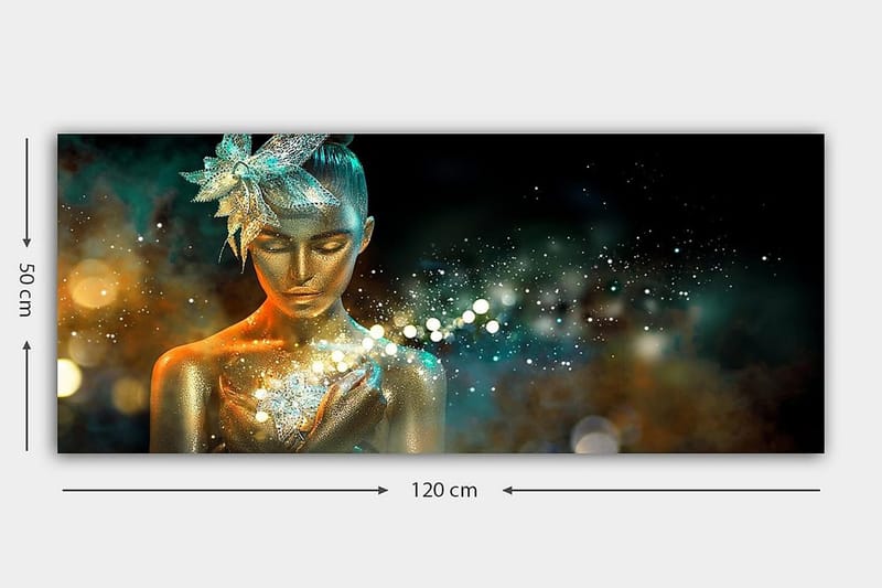 Canvastavla YTY Spiritual Flerfärgad - 120x50 cm - Inredning & dekor - Tavlor & konst - Canvastavla