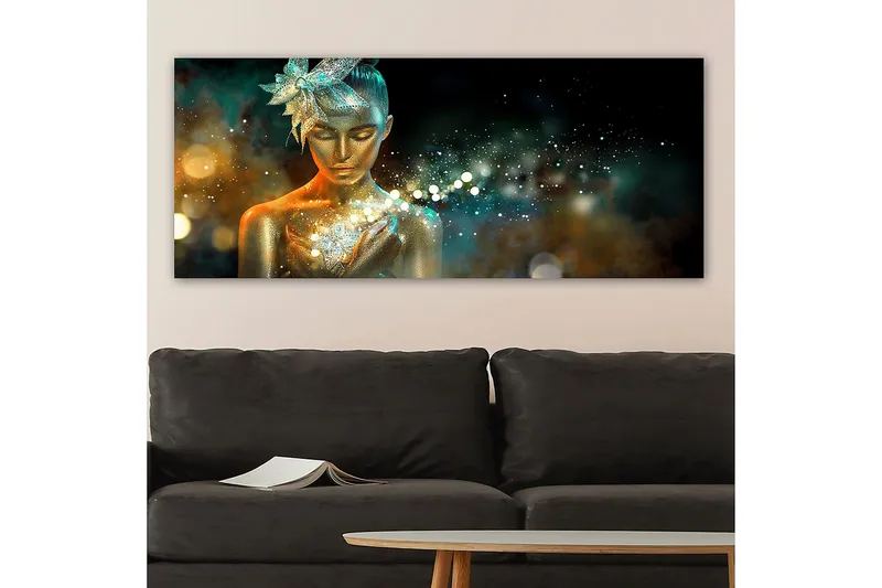 Canvastavla YTY Spiritual Flerfärgad - 120x50 cm - Inredning & dekor - Tavlor & konst - Canvastavla
