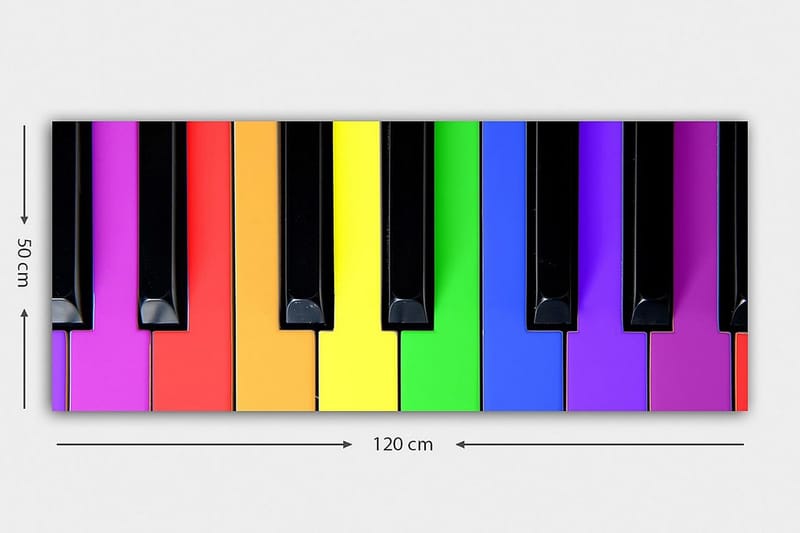 Canvastavla YTY Spiritual Flerfärgad - 120x50 cm - Inredning & dekor - Tavlor & konst - Canvastavla