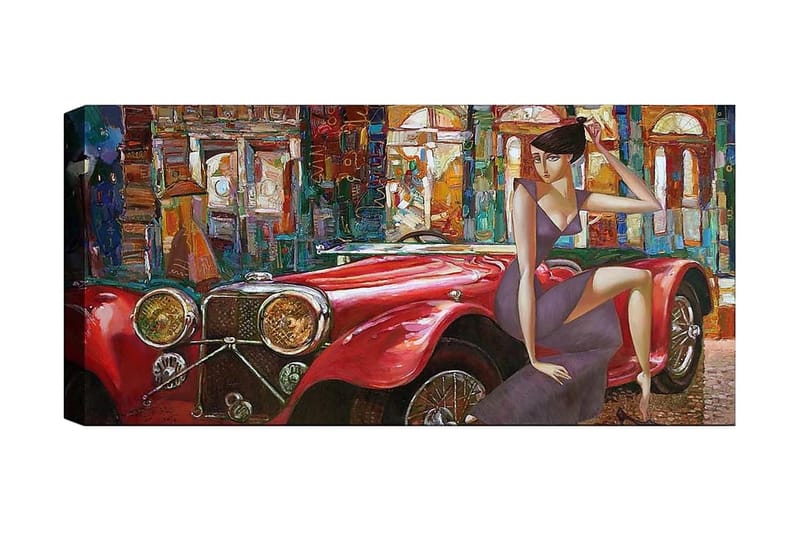 CANVASTAVLA YTY Transportation Flerfärgad 120x50 cm - Inredning & dekor - Tavlor & konst - Canvastavla