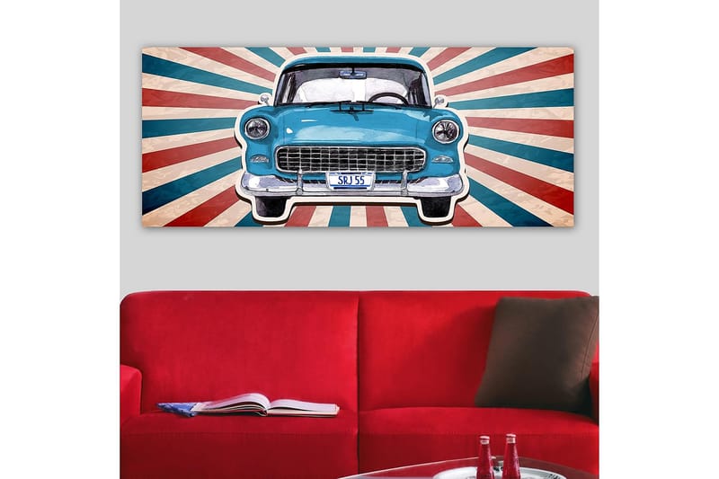 CANVASTAVLA YTY Transportation Flerfärgad 120x50 cm - Inredning & dekor - Tavlor & konst - Canvastavla