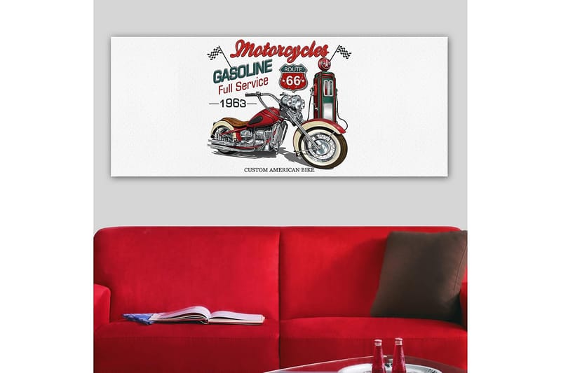 CANVASTAVLA YTY Transportation Flerfärgad 120x50 cm - Inredning & dekor - Tavlor & konst - Canvastavla